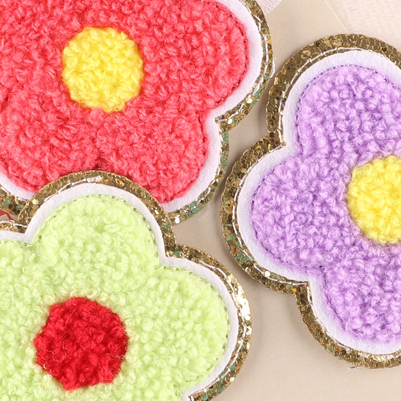 Miếng Dán Trang Trí Quần Áo Thêu Hình Hoa Hướng Dương Xinh Xắn