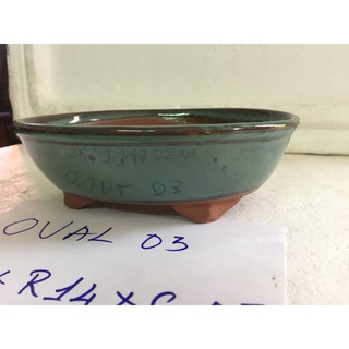 CHẬU BONSAI MINI OVAL