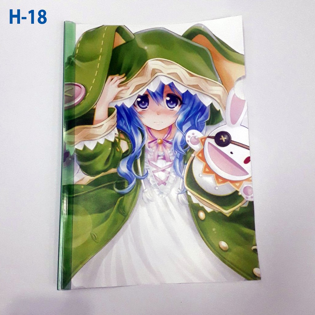 Bìa kẹp file / Bìa sơ mi anime &amp; Manga Date a Live nhân vật Yoshino &amp; Kurumi &amp; Tohka