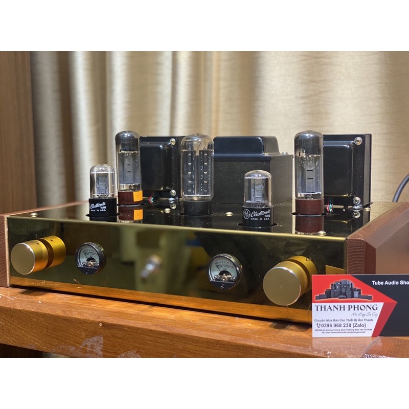 Amply đèn EL34 tesla bóng châu âu