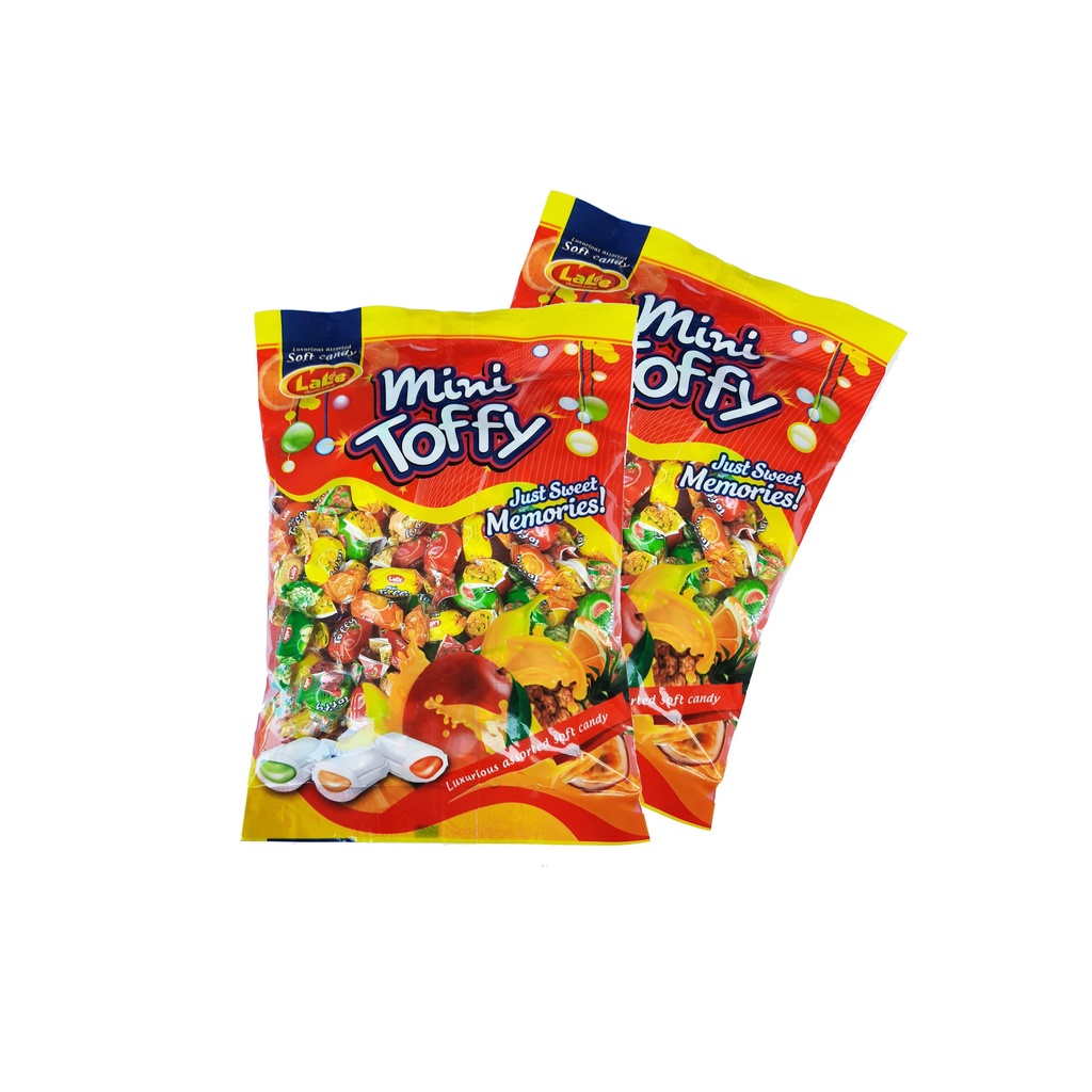 Kẹo mềm hương trái cây Toffy hiệu LaLe - 280g