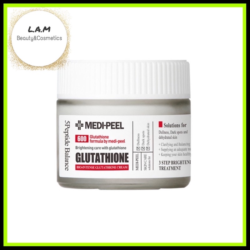 Kem Dưỡng Trắng MEDI-PEEL Gluthione 600 White Ampoule Cream Medi Peel