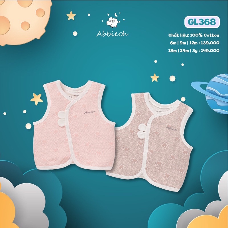 Abbieoh - Gile 100% Cotton hữu cơ trần bông mềm mại