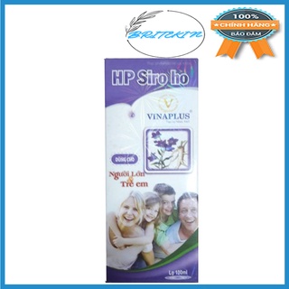 Siro Giúp Giảm Ho Cho Người Lớn và Trẻ Em  HP Vinaplus Chai 100ml