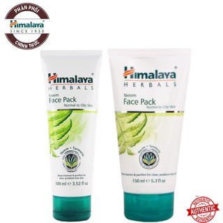 [Mã giảm giá] Mặt Nạ Đất Sét Kiểm Soát Dầu Chiết Xuất lá Neem Himalaya Neem Face Pack