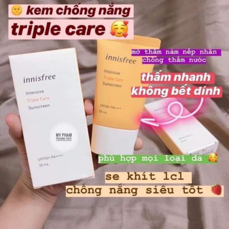 Kem chống nắng innisfree intensive tiple-shield suncreen SPF50 | BigBuy360 - bigbuy360.vn