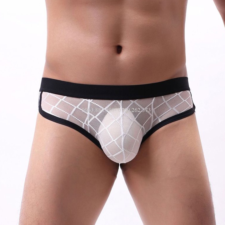 Quần lót tam giác nam chất lưới SX.11 nhiều màu cạp thun bản đẹp, phối màu - giao hàng an toàn cho anh em