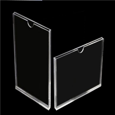 Kệ Mica Treo Tường Chất Liệu Mica Đài Loan Kích Thước A5 - Trong Suốt - HÀNG VIỆT NAM