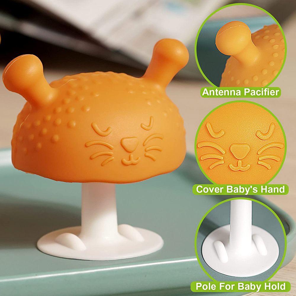 NIUYOU Đồ Chơi GặM NướU HìNh BàN ChảI ĐáNh Răng BằNg Silicone Cho Bé