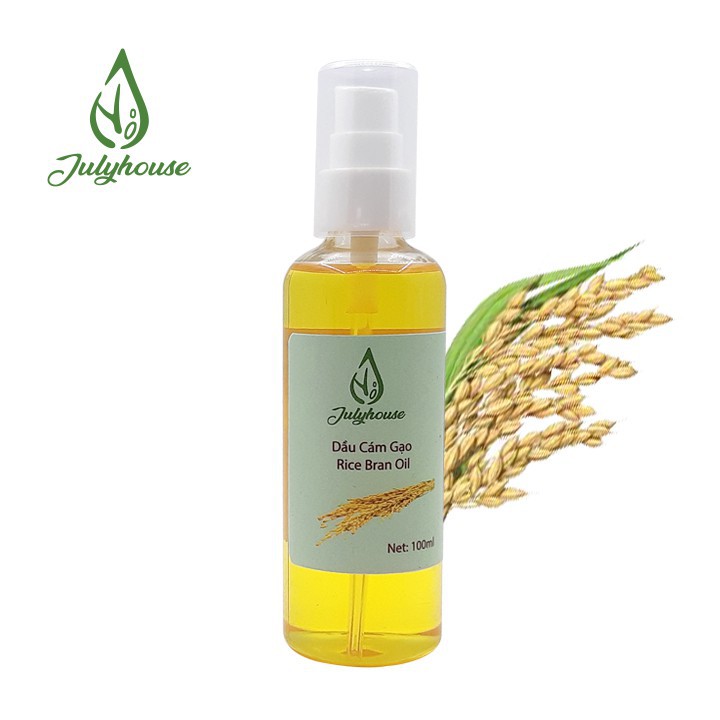 Bộ 2 chai dầu cám gạo 100ml JULYHOUSE | BigBuy360 - bigbuy360.vn