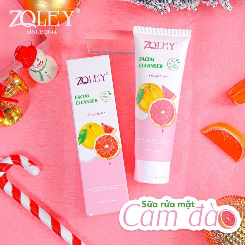 sữa rửa mặt Zoley cam đào 80ml