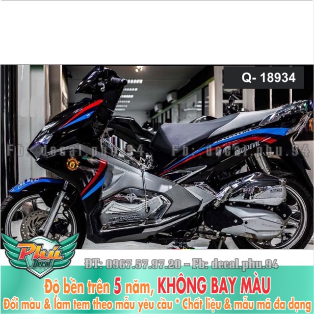 Tem rời Airblade 2016 Đen chỉ -1