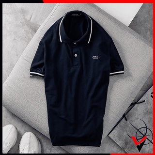 Áo thun polo nam vải cá sấu cao cấp, co giãn 4 chiều - mt666