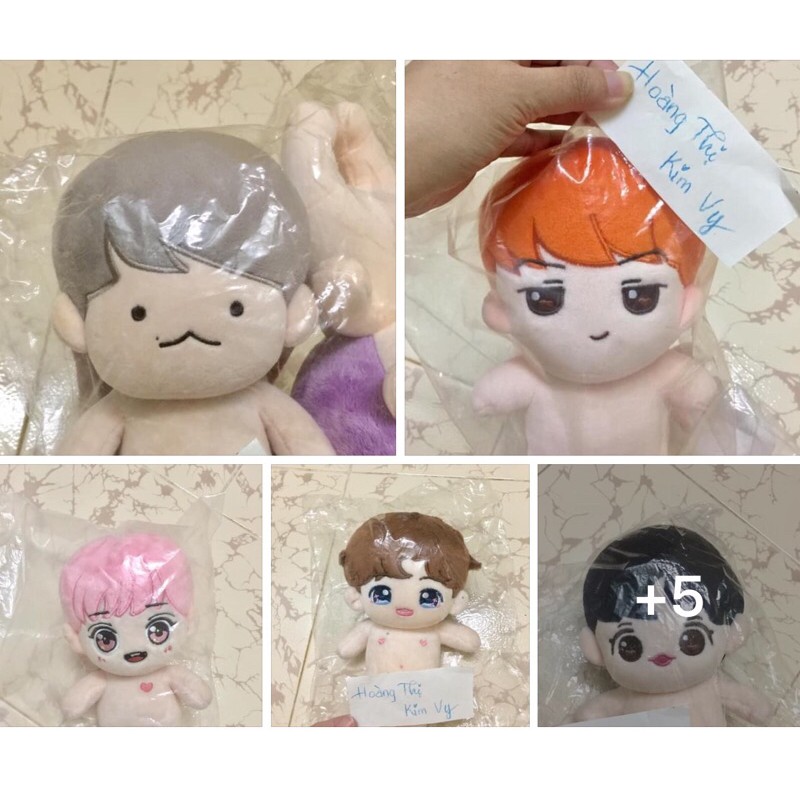 CÓ SẴN BÚP BÊ THẦN TƯỢNG DOLL IDOL EXO 20CM