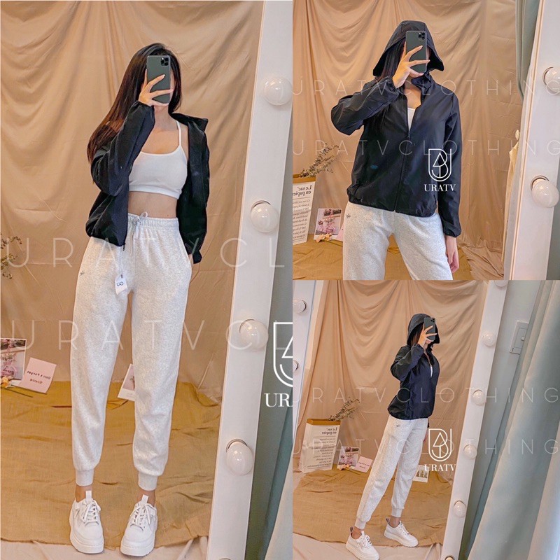 [FREESHIP-ẢNH CHÍNH CHỦ] Áo KHOÁC DÙ 2 lớp G.U chuẩn xịn | BigBuy360 - bigbuy360.vn