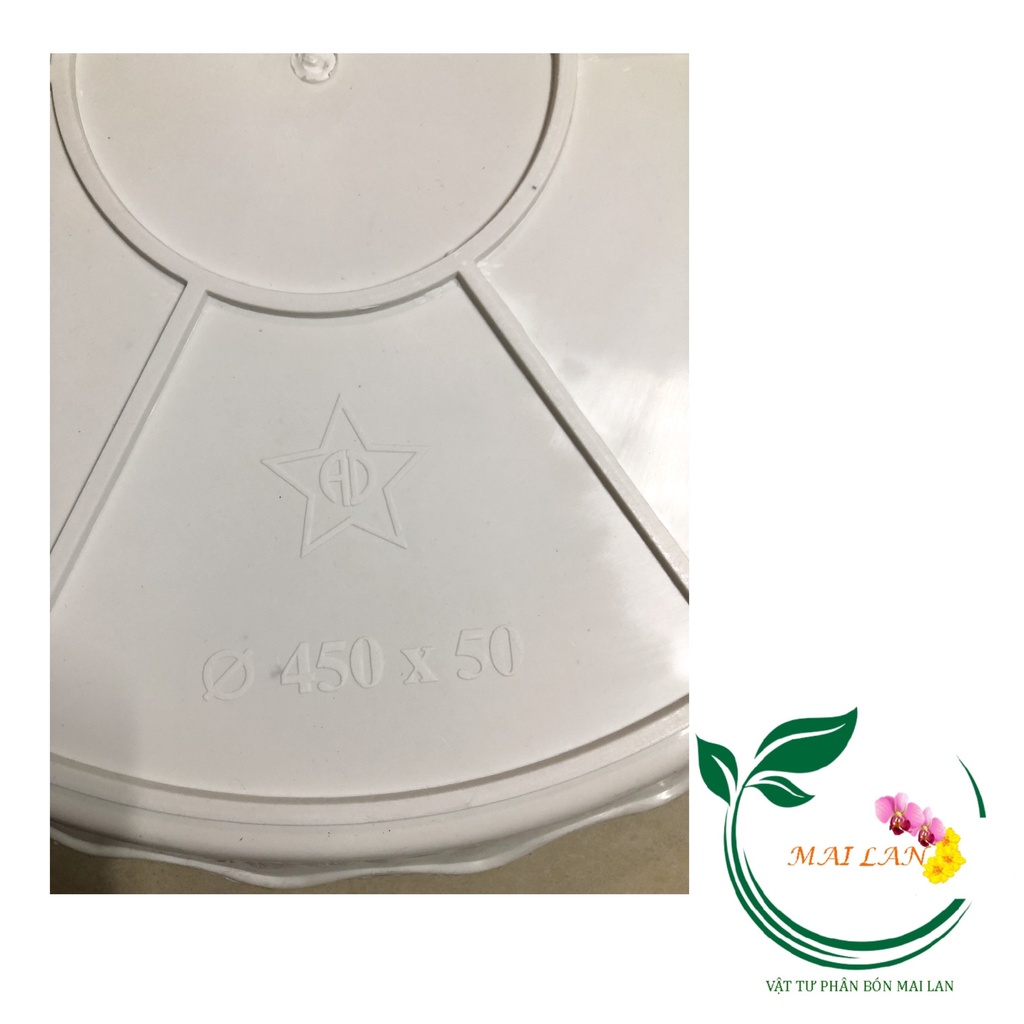 Đĩa lót chậu tròn khía cm - #858#