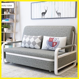 GIƯỜNG SOFA GẬP GỌN NẸM BỌT BIỂN TỰ NHIÊN KT1m58x1m9 -TOPSKY, SOFA GIƯỜNG ĐA NĂNG CÓ HỘC CHỨA ĐỒ.