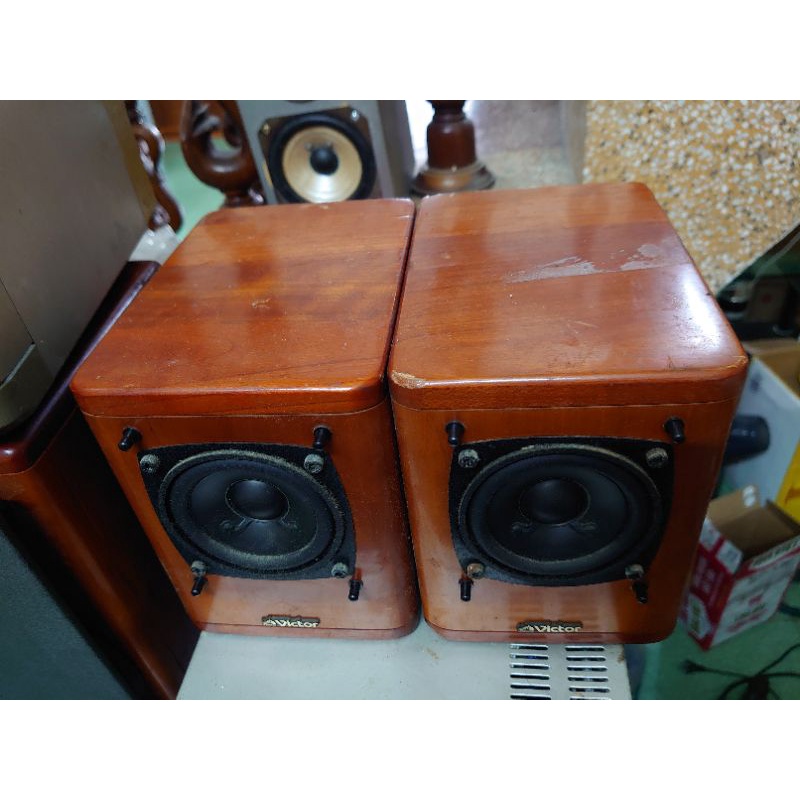 Đôi loa mini Victor FS1 nguyên bản, cực hiếm và chất