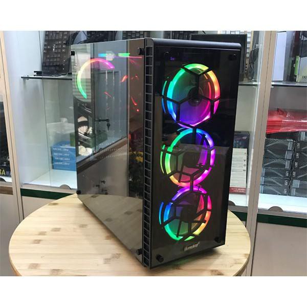 Case giả lập 30-35 nox Main X79 ,Dual Cpu 2689 , Ram 64G, SSD 240G,Nguồn 650W,Card GTX 1060 6gb