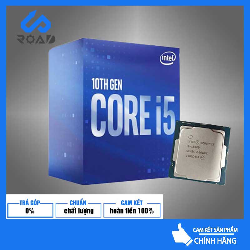 CPU Intel Core i5 10400 (2.90 Up to 4.30GHz, 12M, 6 Cores 12 Threads) Box Chĩnh Hãng