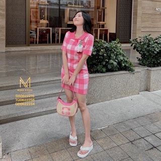 Đầm Thun Hoạt Hình Tay Bồng