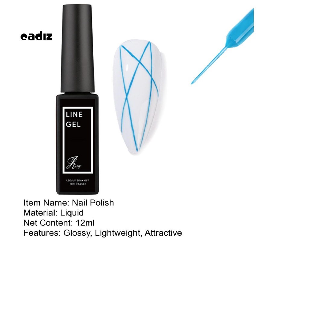 Sơn Móng Tay Dạng Gel Bóng 12ml DIY