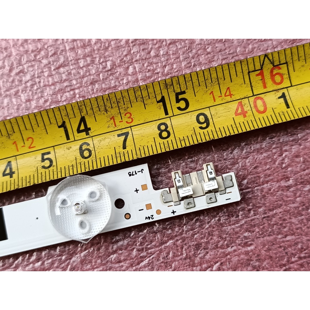 THANH ĐÈN LED TIVI SAMSUNG 46F5000 46F5501 46F5500 HÀNG MỚI 100%, LƯNG ĐỒNG, BỘ 8 THANH, MỖI THANH 15 BÓNG 3V
