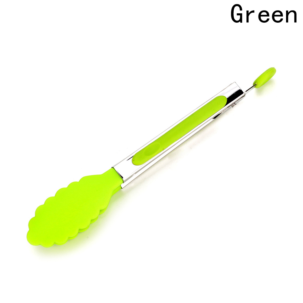 Zhizhong Sichuanwanhe2 Kẹp Gắp Thức Ăn Chống Dính Bằng Silicon 8 "