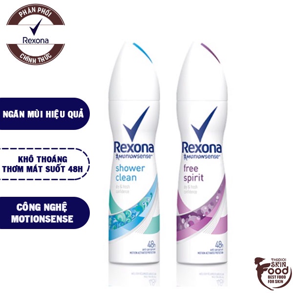 Xịt Khử Mùi 48H Rexona Anti-Perspirant Spray 150ml