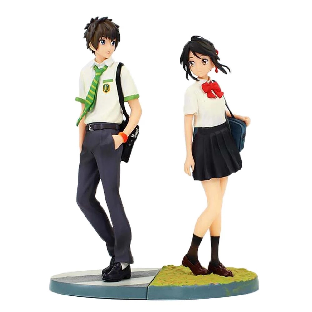 Bộ 2 Mô Hình Đồ Chơi Nhân Vật Tachibana Taki Hoạt Hình Your Name 22cm