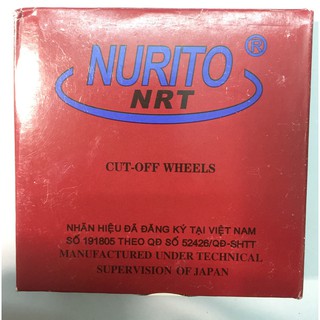 Đá cắt sắt NHẬT mỏng Phi 100mm 100x1.0x16 mm