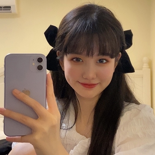 Blackbowredheadwearhairpin