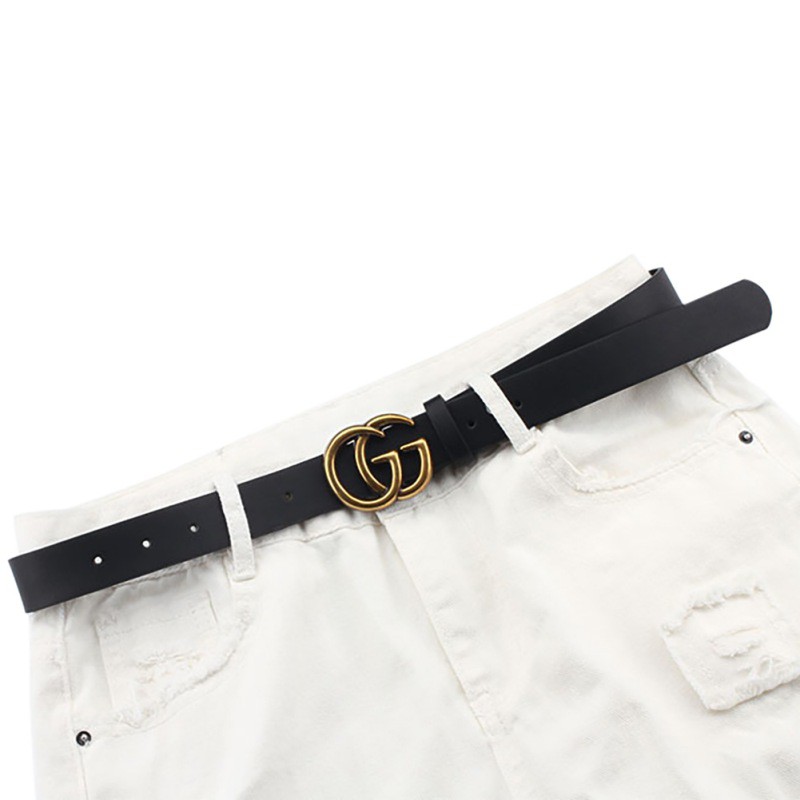 Thắt Lưng Da Trơn Màu Xinh Xắn Dành Cho Nữ 2.8cm