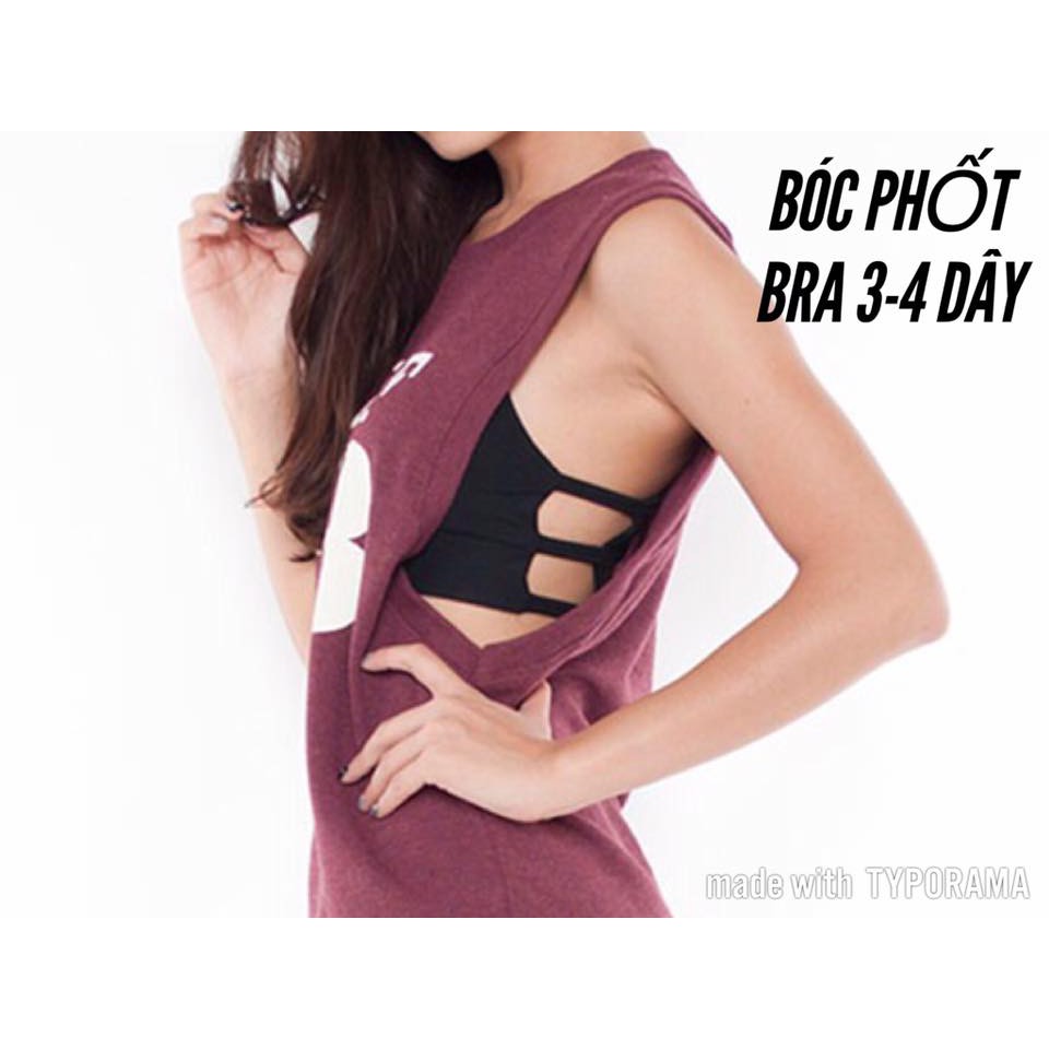 Áo #bralette thun (Có lót sẵn mút mỏng) | BigBuy360 - bigbuy360.vn