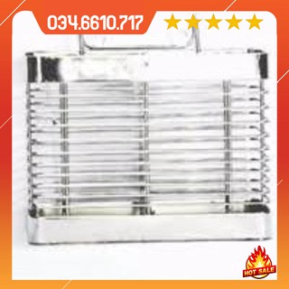 Ống Đũa Inox Cao Cấp 2 Ngăn (Hàng dày đẹp sáng bóng dày dặn)