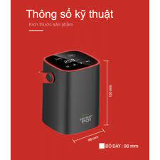 Bơm Lốp Điện Tử Thông Minh Vietmap P01 Plus - Pin 4500mAh