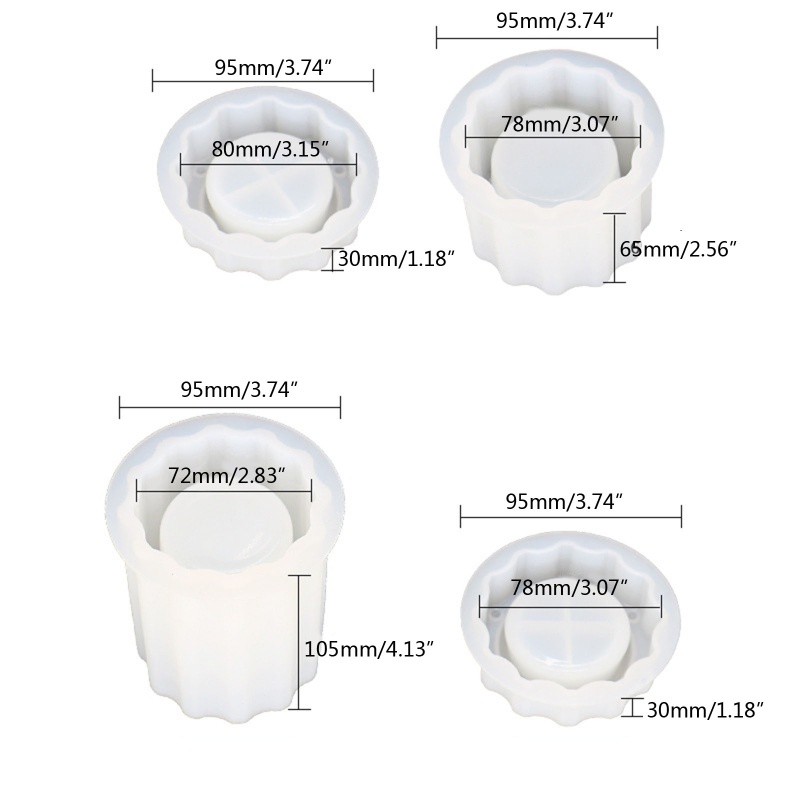 Khuôn Silicone Làm Hộp Trang Sức Thủ Công