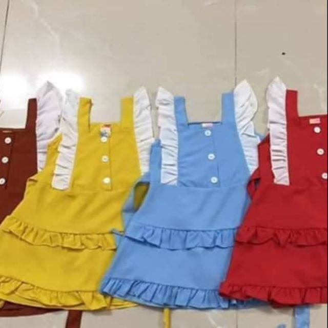 3 bộ đầm chi bé gái 10kg