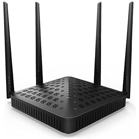 Bộ phát WIFI router Tenda F1203 4 râu chất lượng cao, chuẩn AC 1200 băng tần kép (Bộ định tuyến không dây)