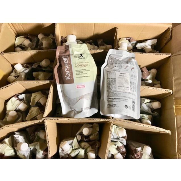 [siêu rẻ] DẦU Ủ TÓC COLLAGEN KARSELL PHỤC HỒI TÓC