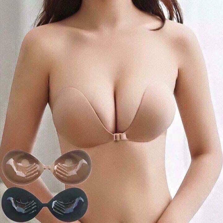 Áo dán ngực cài trước bra dán nâng ngực định hình vòng một-Minxy shop