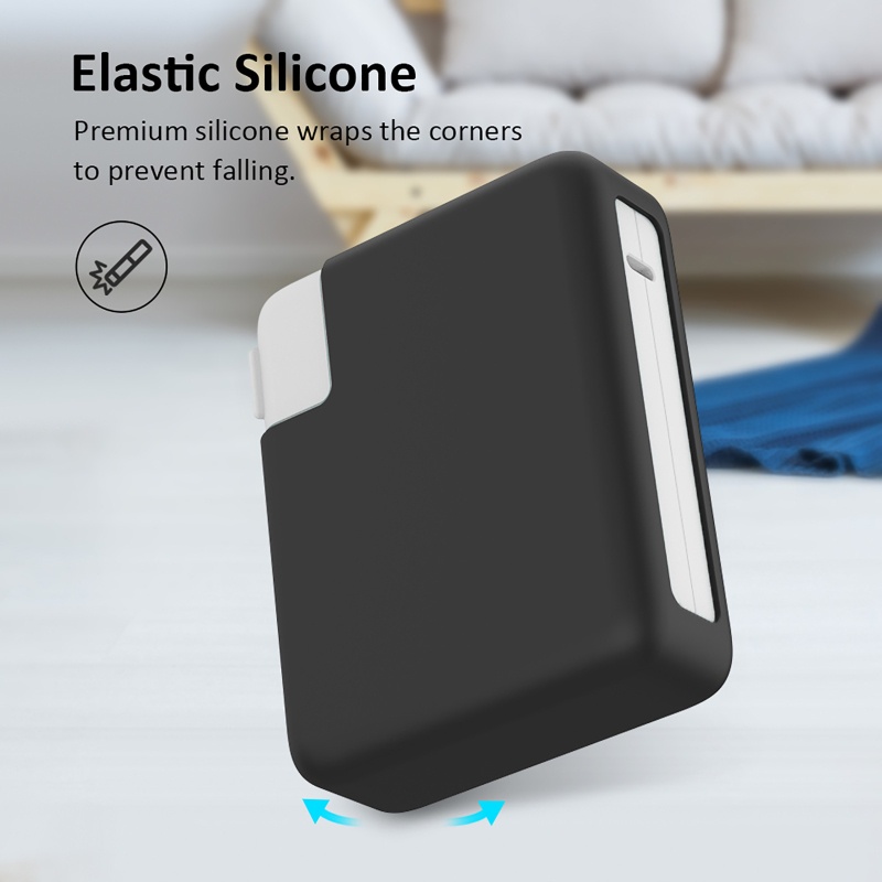 Vỏ bọc bảo vệ pin sạc dự phòng silicon mềm chống trượt chống mồ hôi chống va đập thích hợp cho Apple MacBook Pro 140W
