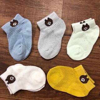 Set 5 Đôi Tất Gấu Cho Bé Sơ Sinh
