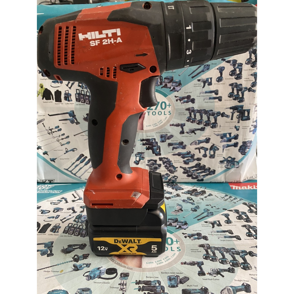 Đế chuyển Dewalt 12V Pin Li-Ion sang Hilti 12V