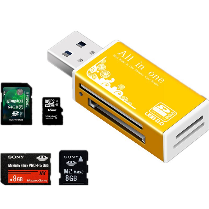 [ SALE SẬP SÀN ] Đầu Đọc Thẻ All In One 4 Trong 1 Tiện Lợi Loại Tốt | BigBuy360 - bigbuy360.vn