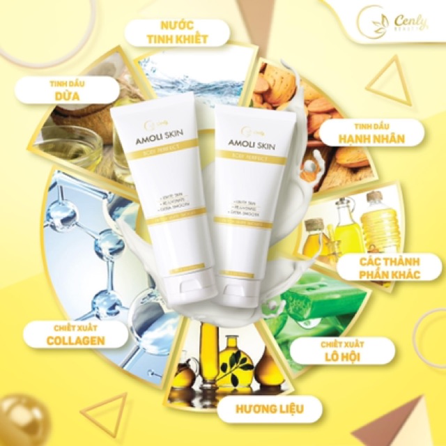 Kem Ủ BODY PERFECT AMOLI SKIN [BẬT TONE NGAY LẦN ĐẦU SD] tặng kèm mask | BigBuy360 - bigbuy360.vn