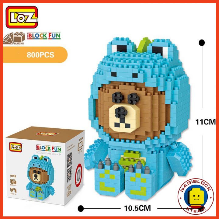 Đồ chơi lắp ráp mô hình BEAR LOZ-9790