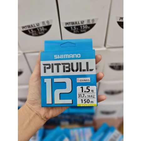 Dây Dù Câu Cá PE Shimano Pitpul X12  Siêu Căng, Độ Bền Cao