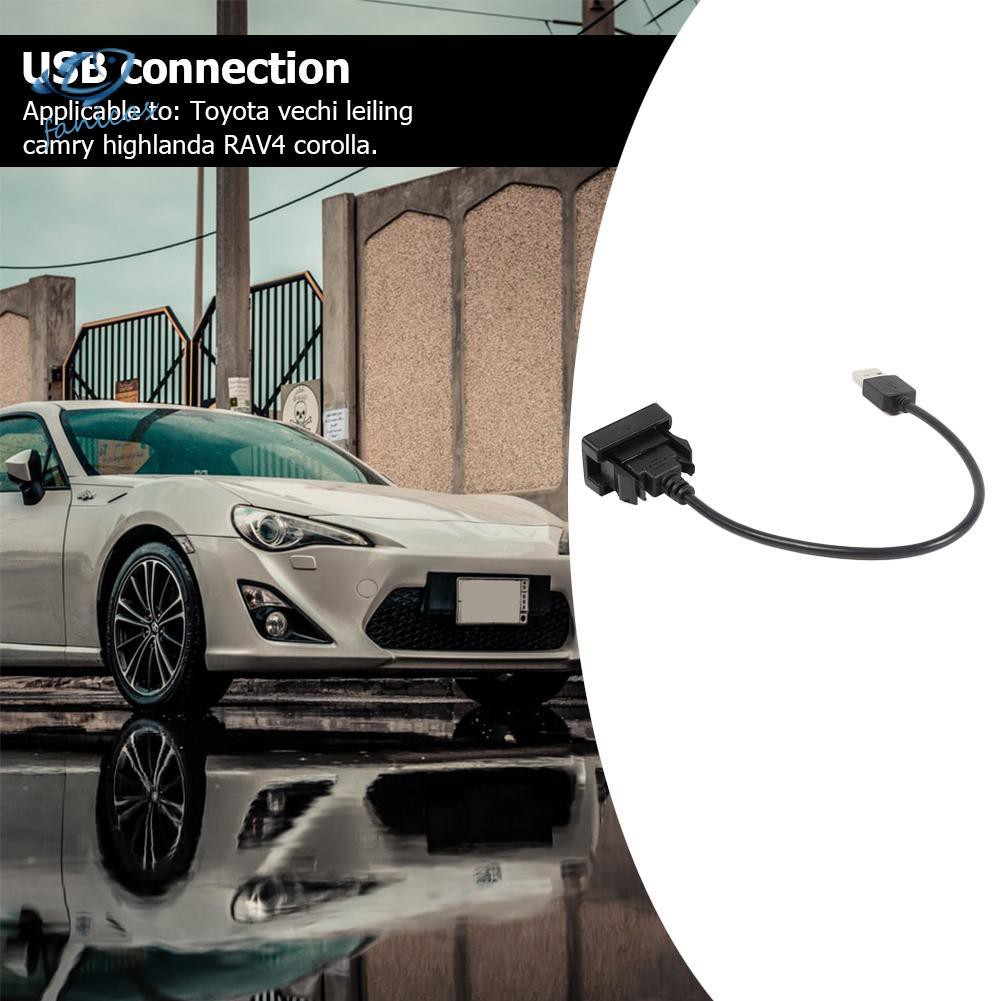 Dây Cáp Nối Dài Cổng Usb Cho Toyota Vios