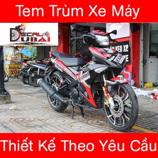 Tem Trùm Exciter 150 Đỏ Đen Redbull